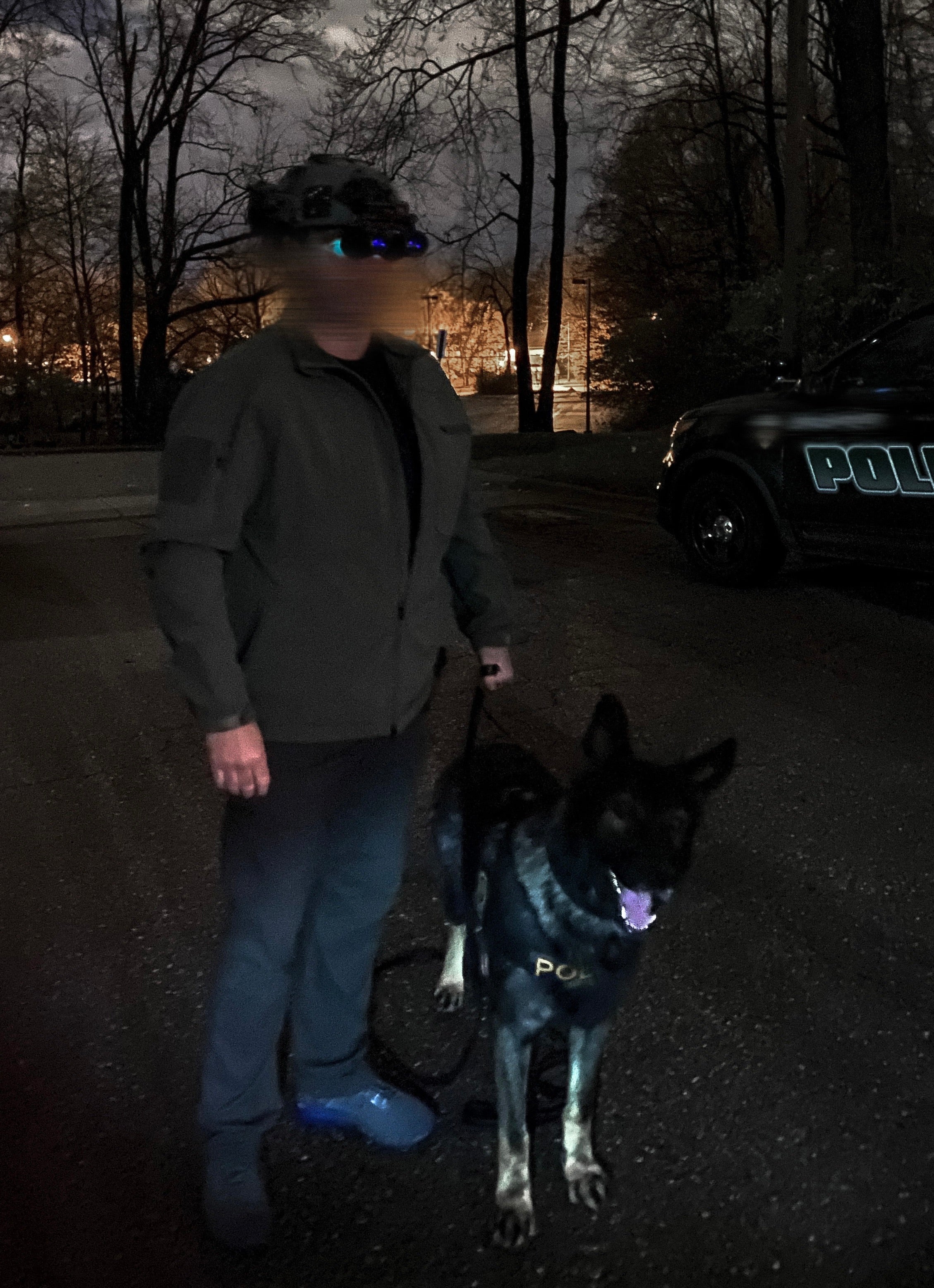 K9 Tracking Team / Night Vision Integration