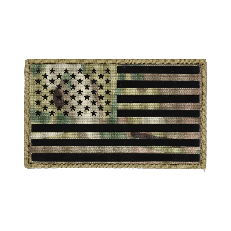 52664 U.S. FLAG PATCH, IR REFLECTIVE, LH