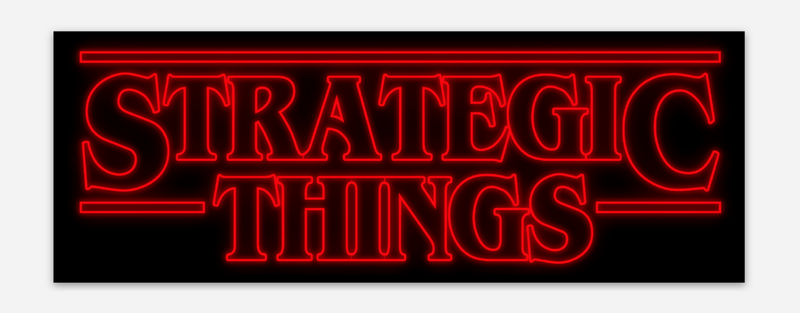 Strategic Things Sticker
